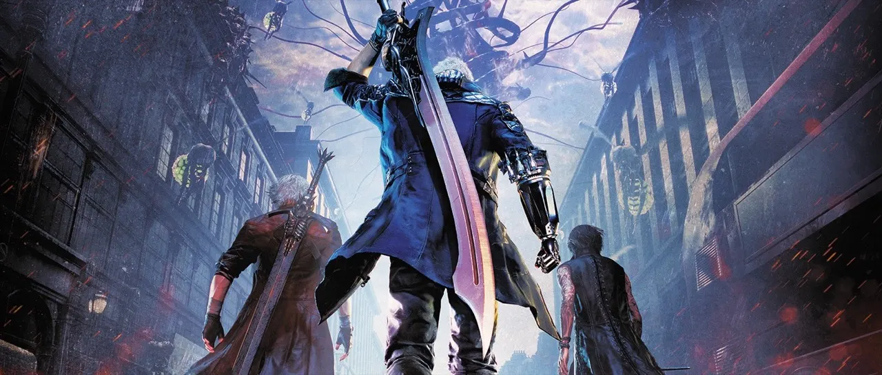 Combat key art for Devil May Cry 5