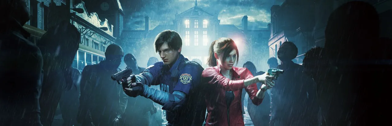 Official key art for the Resident Evil 2 remake
